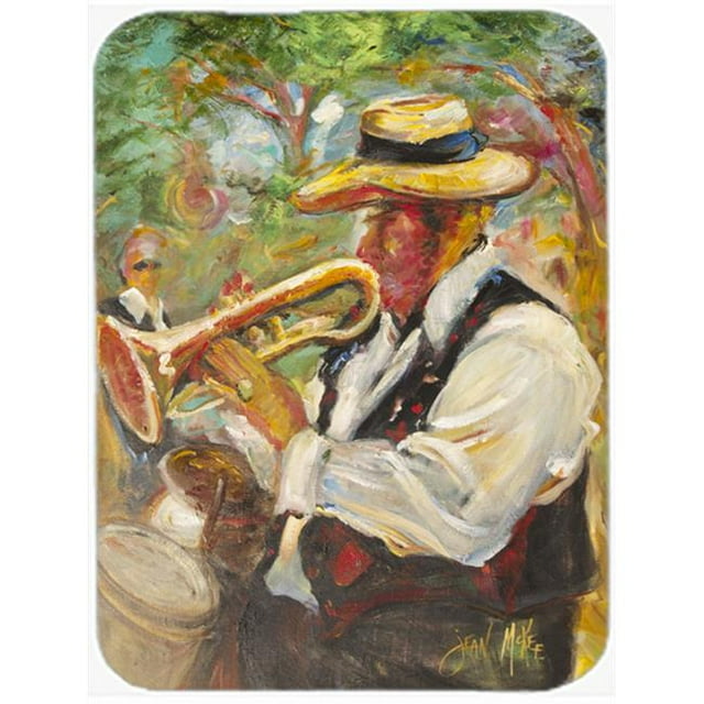 Carolines Treasures JMK1185LCB Jazz Trumpet Glass Cutting Board- Large