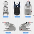 thumbnail image 3 of Beiled Household Small Shaved Ice with Double Stainless Steel Blades and Single cover, Silver, 300W/1440rpm, 3 of 7