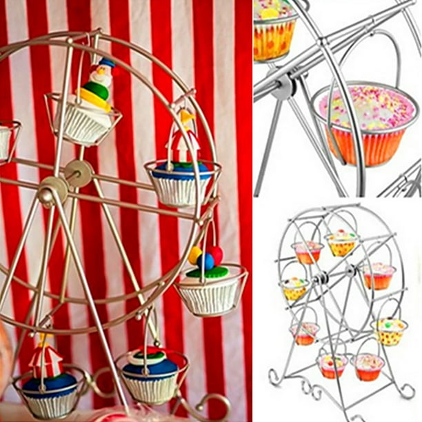 Hobby Lobby Large Ferris Wheel Cupcake Holder Metal Ferris Wheel