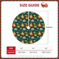 thumbnail image 2 of Sikiie Colorful Elephants Christmas Tree Skirt, Christmas Tree Decorations, Christmas Decor, Tree Mat Decoration(30-48IN)-48", 2 of 6