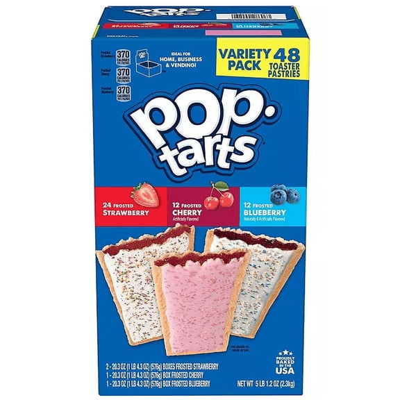 Pop-Tarts Frosted Variety Pack, 48 ct.