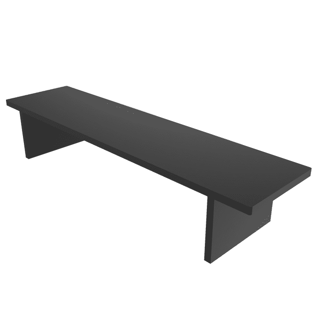Base De Monitor Randu Negro Tamaño Grande 1 Pulgada Ultra Amplio Y Resistente