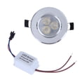 thumbnail image 1 of Mistaha 9W LED Downlight Ceiling Lamp Spot Light Recessed AC85-265V Lamp + LED Driver for, 1 of 8