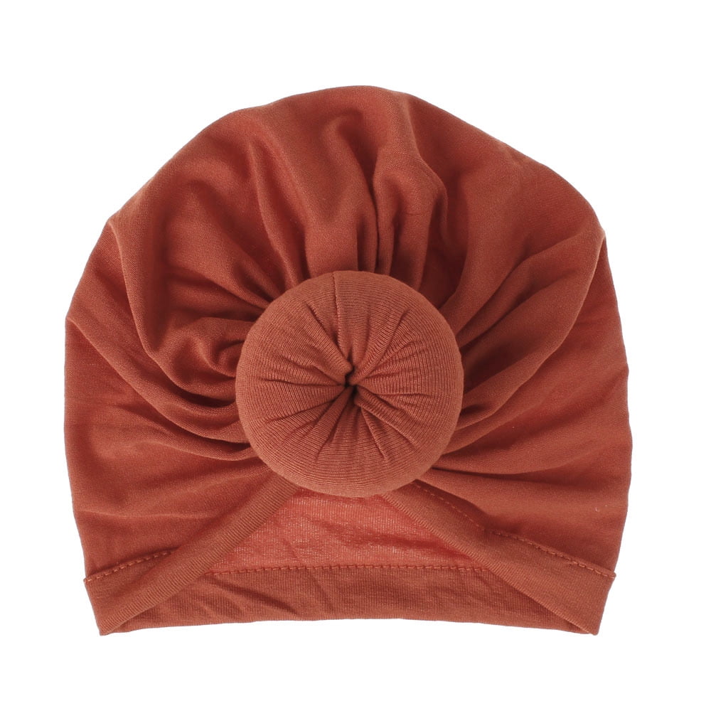 Kids Baby Girl Casual Boho Hat Cap Wool Blend Beanie Scarf Turban Head Wrap CapK 