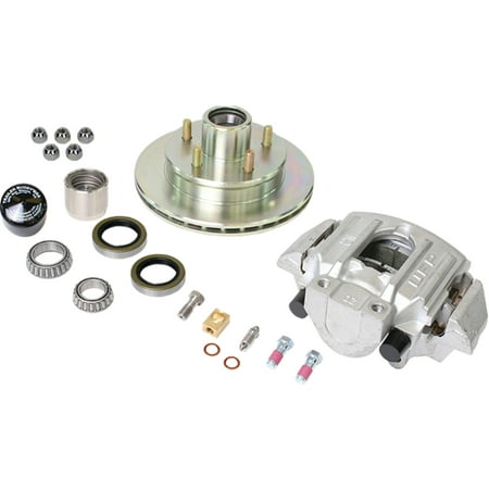 UFP K71-078-05 Zinc+ Hub, Ventilated Rotor And Aluminum Caliper Kit - 3750#