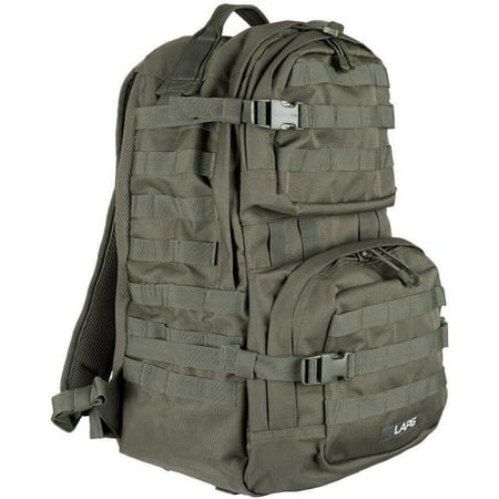 LAPG 3 Day Backpack 72 Hour Hiking Survival Pack MOLLE Bug Out Bag Backpack MOLLE Backpack for Hunting Motorcycle Backpack Ranger Green
