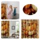 thumbnail image 2 of Cortinas de ducha otoñales para el baño: calabazas otoñales, granja, Acción de Gracias, Halloween. Cortina de ducha de tela con ganchos., 2 of 6