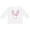 AA-White, variant on Inktastic Easter Bunny Girl Face Boys or Girls Long Sleeve Toddler T-Shirt