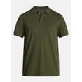 thumbnail image 5 of George Men's and Big and Tall Men's Pique Polo Shirt with Short Sleeves, Sizes XS-5XL, LT-3XLT, 5 of 5