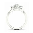 thumbnail image 3 of Imperial 1/2Ct TDW Diamond 14k White Gold Three Stone Engagement Ring (H-I, I2), 3 of 4