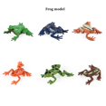 thumbnail image 4 of 6 Pieces Animal Figures Frog Set Includes Bullfrog, Tree Frog etc. Science Project, Learning Educational Toys, Cake Topper, 4 of 8