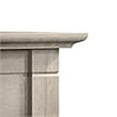 thumbnail image 3 of Scranton & Co L-Shaped Engineered Wood Desk with File Cabinet in Washed Gray, 3 of 9