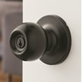 thumbnail image 2 of Hyper Tough Keyed Entry Ball Locking Doorknob Matte Black Finish, 2 of 6