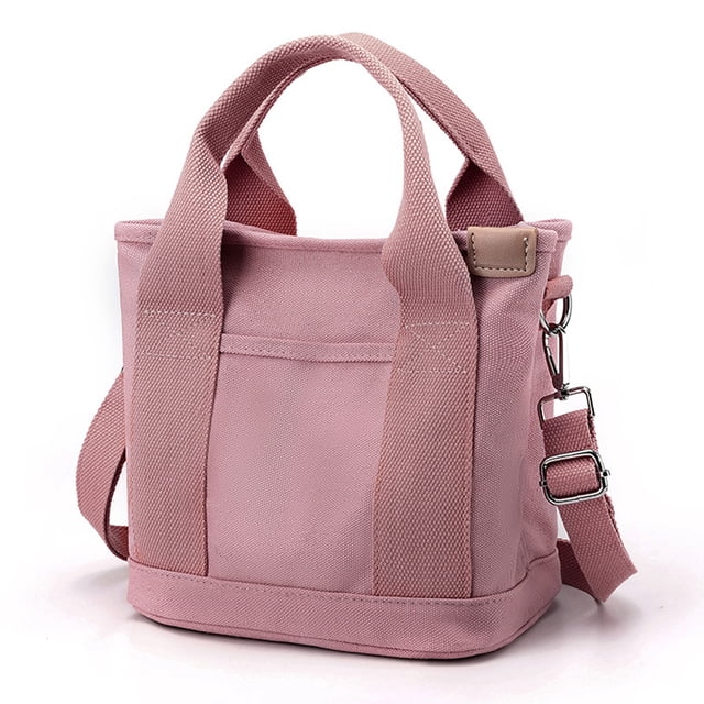 Bolso de mano pequeño con cremallera bolso de mano para mujer bolso bandolera de lona bolso de hombro bolso de mensajero bolso de mano para mujer