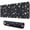 Dark Blue Sun, variant on Long Mouse Pads for Desk,Dark Blue Sun Moon Cloud Star Pattern Desk Mats on Top Of Desks, Desk Mouse Pad Extra Large with 3mm Non-Slip Base and Stitched Edge for Gaming,Office,Work,Home 31.5"x11.8"