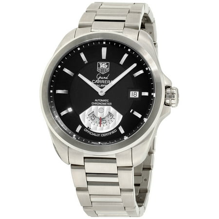 Tag Heuer Grand Carrera Black Dial Stainless Steel Men's Watch