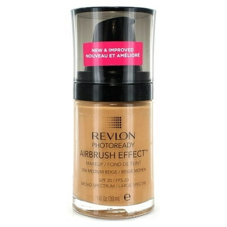 Effects Makeup - Revlon Photo Ready Airbrush Effect Makeup - Medium Beige - oz