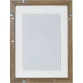 thumbnail image 4 of 18" x 24" Brown Float Picture Frame by Studio Decor - Includes Pre-attached Hanging Hardware - Horizontal or Vertical Display - 1 Pack, 4 of 4