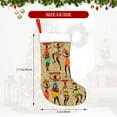 thumbnail image 4 of Fuzoiu Dancing African Women Print Christmas Stockings, Party Supplies & Kids Gifts,Big Xmas Stockings Decoration for Family Decorations Hanging Ornament for Xmas Holiday Party, 4 of 7
