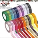 thumbnail image 2 of 20 Rolls Fabric Ribbon Silk Satin Roll - 20 Colors, 500 Yards, DIY Crafts, 2 of 5