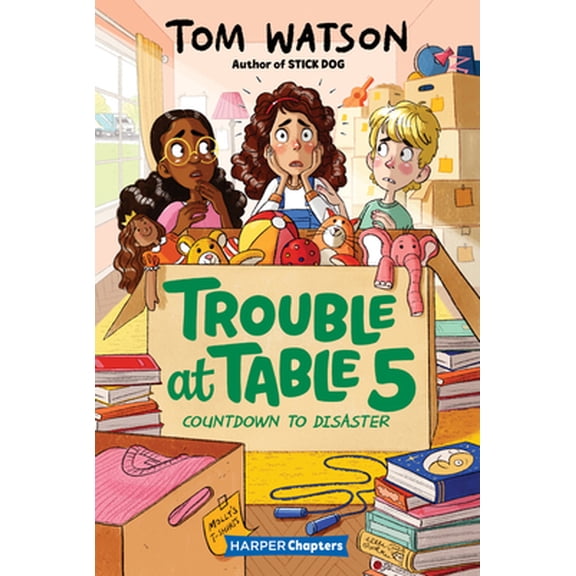 Pre-Owned Trouble at Table 5 #6: Countdown to Disaster (Hardcover) 0063004534 9780063004535