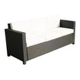 thumbnail image 1 of Outsunny Deluxe 3 Seat Rattan Sofa, 1 of 10