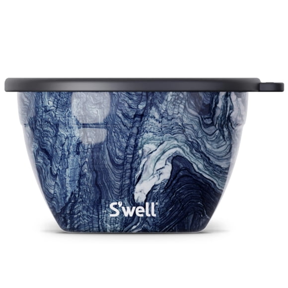 Kit de ensaladeras S'well de acero inoxidable de 1,9 L con contenido de condimentos
