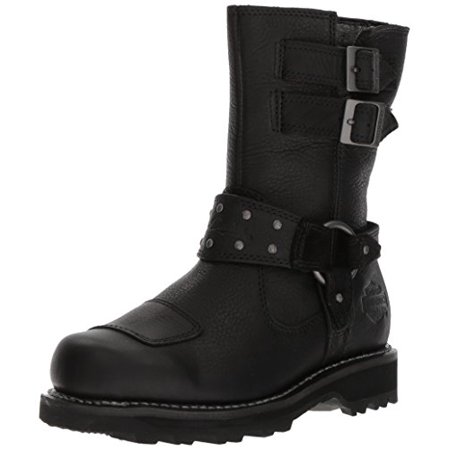 Harley-Davidson Women's Kamton 6.5 Motorcycle Boot – Full-Grain Leather, Rubber Sole | 7” Shaft, Goodyear Welt