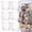 S*6, variant on Crystal Clear Freezer Storage Bins, 4/6 Pack Clear Plastic Bins with Handles, Stackable for Refrigerator Pantry & Frozen Food, Easy Carry & Access