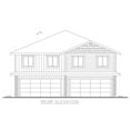 thumbnail image 4 of 001-3572: Duplex 8 Bed, 6 Bath Luxury Home Plan, 3086 Sq Ft: Full Blueprints with License to Build by Home Plan Marketplace - Lesuto, 4 of 7