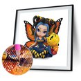 thumbnail image 3 of Cuadros Decorativos 5D diamante pintura DIY mariposa chica completo cuadrado taladro mosaico Rhinestone arte JShteea Nuevos Originales, 3 of 9