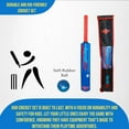 thumbnail image 5 of CBB Cricket Bat & Ball Set Blaster Perfect Plastic Starter Set Blue, 5 of 8