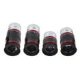 1.25" 68° Ultra Wide Angle FMC Eyepiece Kit 6+9+15+20mm for Astro