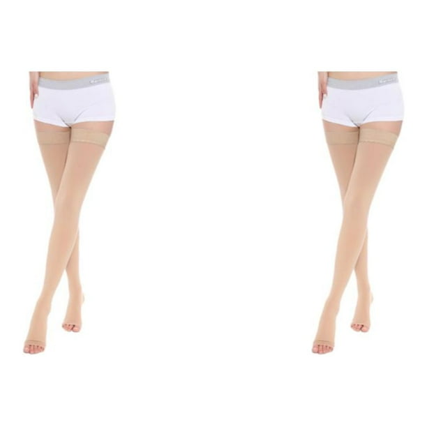 Vogacara Manténgase abrigado y elegante con estas modernas medias por encima de la rodilla Medias de compresión médicas suaves Type1 NO1