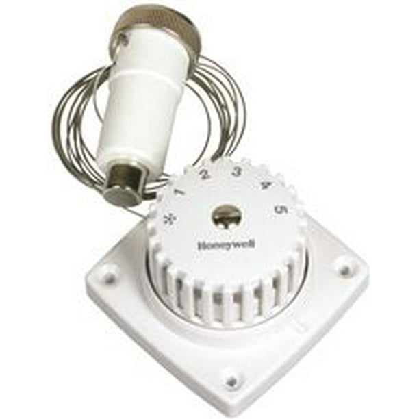 Thermostatic Radiator Control With Combined Remote Temperature Sensing