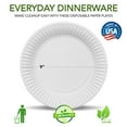 thumbnail image 3 of Stock Your Home Uncoated 9" Paper Plates - 300 Count, 3 of 8