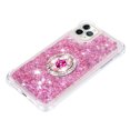 thumbnail image 4 of Funda para iPhone 11 PRO MAX con Brillo Líquido Flotante, Purpurina, Parachoques y Anillo Giratorio Soporte, 4 of 5