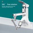 thumbnail image 2 of 1440 Degree Universal Extension Faucet Washbasin Tap Splash Aerator Splash Filter Faucet Faucet Adaptor Rotary Robot Arm Faucets ,Water Saving, 2 of 7