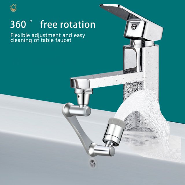 Grifo giratorio Universal de 1440 ° a prueba de salpicaduras para Wdftyju cocina accesorios de baño para ducha bidé