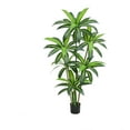 thumbnail image 4 of Garvee Artificial Tree Plant in Plastic Pot Fake Brazilian Wood Tree Faux Plants Indoor Outdoor Decor for Home Office Living Room Porch Patio 4.9FT, 4 of 7