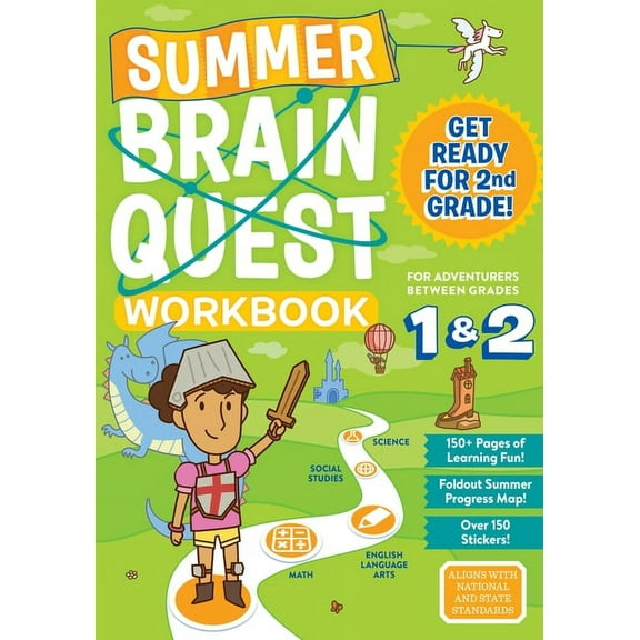 Summer Brain Quest Summer Brain Quest: Between Grades 1 & 2 (Paperback)