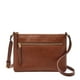 thumbnail image 1 of Fossil Fiona - Bolso bandolera pequeño de piel para mujer, color marrón (Modelo: ZB7668200), 1 of 5