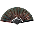 thumbnail image 2 of Boots On The Ground Hand Fan, Large Rave Folding Hand Fan for Men/Women, Holographic Folding Fan, Holographic Folding Popping Line Dance Fan, Handheld Clacking Fans, 2 of 7