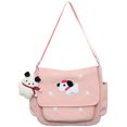 thumbnail image 1 of Bolso Hobo lindo para mujer bolso informal con forma de estrella bolso mensajero de nailon bolso de libros para estudiantes, 1 of 9