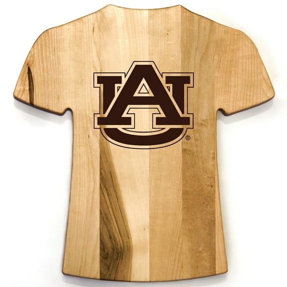 Baseball BBQ Auburn Tigers Jersey Style Cutting Board