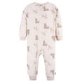 thumbnail image 4 of Gerber Baby and Toddler Girls Footless Fleece Pajamas, 3 Pack, Sizes 12 Months - 5T, 4 of 8