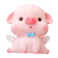 thumbnail image 4 of Hucha de Cerdo, Hucha, Regalos de cumpleaños, decoración, Manualidades, Adorno fácil de Usar, Estatuilla de Cerdo para Oficina, Sala de Estar, niños Cerdo grande con ojos abiertos, 4 of 6