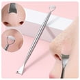 thumbnail image 2 of Stainless Steel Blackhead & Blemish Remover Set - Facial Pore Cleaning Tools, Exfoliation Kit for Dead Skin and Sebum Extraction, Oil-Free, Suitable for All Skin Types for Home and Salon Use, includes, 2 of 5
