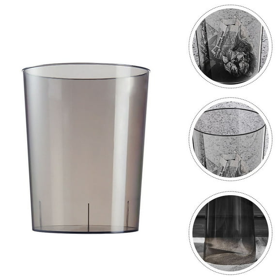 WHAMVOX  Wastebasket Trash Can Round Garbage Container Wastepaper Office
