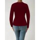 thumbnail image 3 of Sueter De Mujer Moda Canale Sweater Diseño A Relieve Abrigo LOLE  Sueter, 3 of 4